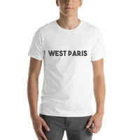 Odvažna majica zapadnih pariza s kratkim rukavima pamučna majica s nedefiniranim poklonima