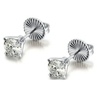 Naušnice Amore Stud 2ctw Solitaire Topaz Womens Ginger Lyne Collection