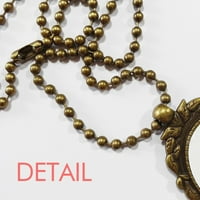 Izjava programa programa HTML Antikni ogrlica vintage perla privjesak za privjesak