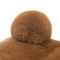 Slatka medvjeda uha bazinska kapa zima debela kašika kašike za žene muškarci za zaštitu od sunca šešir