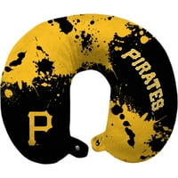 Pittsburgh Pirates Paint Splatter Poliester Putni jastuk