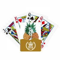 Pinefruit Trend Par Tropsko voće Royal Flush Poker igra reprodukcija kartone