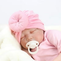 Turbanski kapu za bebe kapu za novorođenčad kape sa lukom čvorove mekane slatkog vrtića