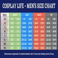 Cosplay Life Kingdom Hearts Roxas Cosplay kostim za muškarce W prsluk, jakna, hlače