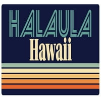 Halaula Hawaii Vinil naljepnica za naljepnicu Retro dizajn