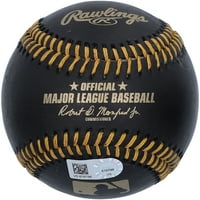 Mike Piazza New York mets je autogramirao bejzbol crna koža