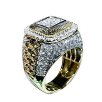 Nakit prstenovi Poslovni muškarci Modni nakit Dječak Poklon prsten Vjenčanje prsten Nakit veličine 6-