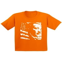 Neugodni stilovi MARTIN MARTIN LUTHER KING grafički omladinski dječji majica na vrhu USA Flag majica