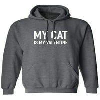 Moja mačka je moja dukserica sa kapuljačom za valentin