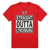 Univerzitet u Lynchburgu Ravno iz Tee majica - Crvena, X-velika