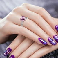 Heiheiup moda ženska ljubavna srca cirkonijski dijamantni prsten za vjenčanje prsten za žene za žene