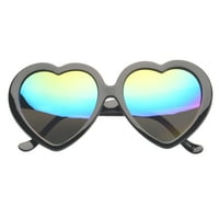 Naočale 'Melville Heart modne sunčane naočale u crnom