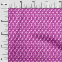 Onuone pamuk poplin fuschia ružičasta tkanina avion šivaći materijal za šivanje tiskane tkanine sa dvorištem