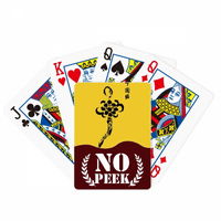 Kineska čvorka Ink slikanje Peek Poker igračka karta Privatna igra