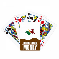 Odvajanje Bull Market Bear Poker Igračka karta Smiješna ručna igra