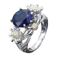 Ženski prsten za prste Šareni povremeni zglobni pribor za klijanje Europskog i američkog modnog suncokretovog