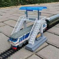 Stanica platforma Arhitektonska model Dječja igračka izgradnja modela željezničke željezničke pruge