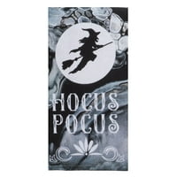 Hocus pocus Halloween Witch metla DUALUSE kuhinja Terry ručnik
