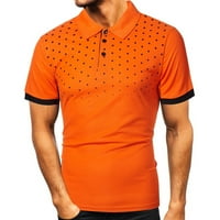 Majice Aueoeo za muškarce Up majica Ležerne košulje na kratkim rukavima Slim Fit Golf majice Slim Fit