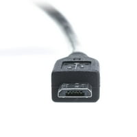 & E Micro USB 2. kabl, crni, tipa muški mikro-b muški, noge, paket