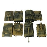 4D sastavljeni rezervoalni vojni model Građevinski blokovi 1: Dječji tip F8H3