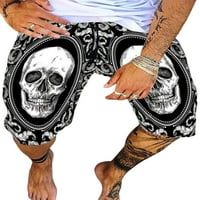 Paille muškarci Dno 3D digitalni tisak kratke hlače za plažu Ljetne kratke hlače Ležerne prilike za