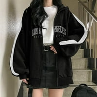 Ženski zip hoodie modni hoodie Comfort dukserište tinejdžerska jakna Ženska hoodie dukserica