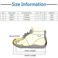 Cipele za veličinu bebe za dječake Ljetne djece cipele za dijete Djevojke Sportske cipele Ravna bojna