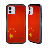 Dizajn glave Vintage zastave Kina Kineska hibridna slučaja Kompatibilna je sa Apple iPhone 11