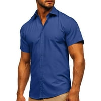 Muške haljine Majice Muškarci Proljeće Ljeto Casual Short rukavi na plaži na plaži Fashion Top Bluze