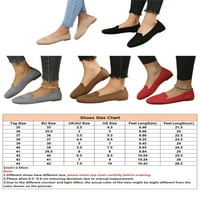 Zodanni Žene Loafers klizne na casual cipele Udobne stanovi Hodanje ravne cipele modna mreža Beige 7