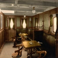 Ispis: Konig Albert, kabina za pušenje, druga klasa, sjeverninjemac Lloyd