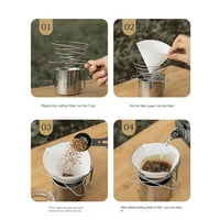 Čelični čelični kaff kafe sipajte preko proizvođača