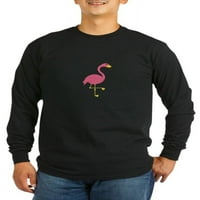Cafepress - Flamingo majica s dugim rukavima - tamna majica s dugim rukavima