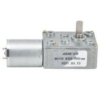 Domqga Električni motor, crv zupčanik motor JSX40- Samo-zaključavanje DC 12V 200RPM brzina smanjuje