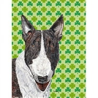 Bull Terrier St Patricks irska zastava Vrt