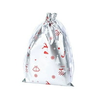 Njspdjh torba Pakovanje za pakovanje Christmas Torba za božićne bombone Santa Torba Početna DIY