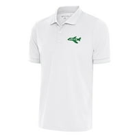 Muški antigua bijeli New York Jets Tim Logo bacanja INFluent Big & visok polo
