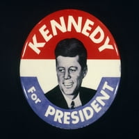 Predsjednička kampanja, 1960. Ndemokratsko dugme iz predsjedničke kampanje, podržavajući izbor Ivana