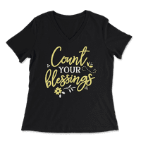 Blažena majica zahvalnosti - brojite svoje blagoslove