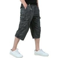 Poslovne casual labave pantalone za muškarce plus veličine pamučne pantalone