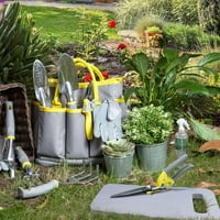 Gardenin set alata, vrtni komplet s vanjskim ručnim alatima, jedinstvene travne makaze, vrtne rukavice,