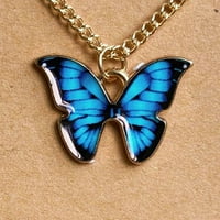 Privjesak za leptir za žene Minimalistički privjesak slatkih leptira za žene djevojke Pinshui