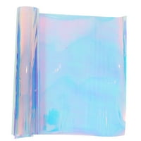 Rainbow Film Tkanina prozirna iridescentna lista DIY tkanina Materijal obojena PVC tkanina