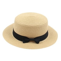 Dječje djevojke dječaci ljetni fedora slamnati šešir široki disketa na plaži šešir za sunčanje