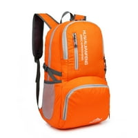Sklopivi ruksak, putovanja, uniseks, litari, ultralačni dnevni paket za planinarenje narančaste