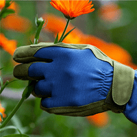 Par ženskih vrtlarnih rukavica, trn i probijanje zaštitnih štitnika za rupu