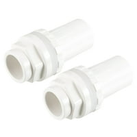 UXCell ID DN PVC ravna cijev za vodu Priključak spojnog bijelog broja