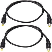 5.5x DC priključak za napajanje CCTV DC utikač utikača muški do muški adapter produžni kabel