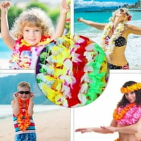 KidLove Hawaiian Garland Multi-Color Multi-funkcionalno havajska zabava za diplomirane zabave na plaži